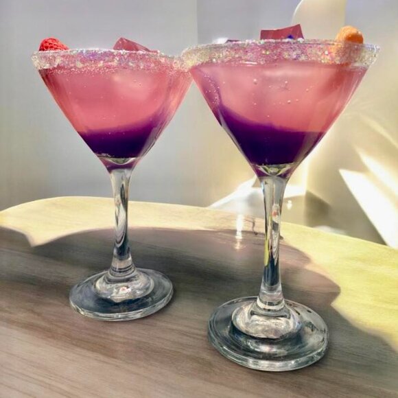 Handcrafted "Jamaican me crazy" Martini Candle - Picture 3 of 5